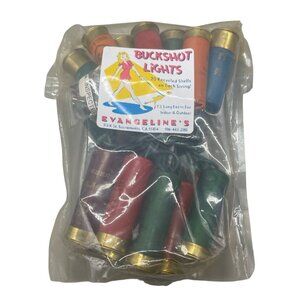 vintage buckshot light Christmas holiday decor evangeline's humor READ
